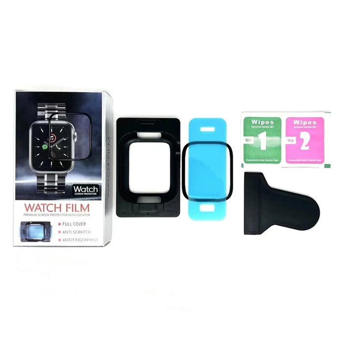 For Apple Watch Series 3 2 1 38mm Screen Protector Clear PMMA Flexible Film with Installation Tool - 5