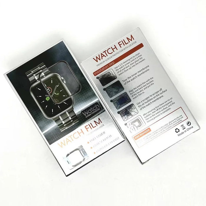 For Apple Watch Series 3 2 1 38mm Screen Protector Clear PMMA Flexible Film with Installation Tool - 6