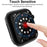 For Apple Watch SE3 / SE2 / SE1 /  6 / 5 / 4 40mm Case Cover Electroplated Soft TPU Case with Screen Protector - Black - 3
