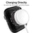 For Apple Watch SE3 / SE2 / SE1 /  6 / 5 / 4 40mm Case Cover Electroplated Soft TPU Case with Screen Protector - Black - 5