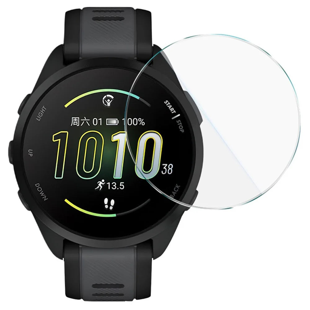 IMAK For Garmin Forerunner 165 Screen Protector High Transparency Tempered Glass Film with Alignment Kit - 1