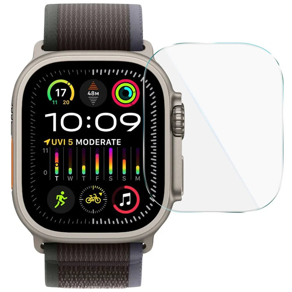 IMAK For Apple Watch Ultra 3 / Ultra 2 / Ultra 49mm Screen Protector with Alignment Tool Tempered Glass Film - 1