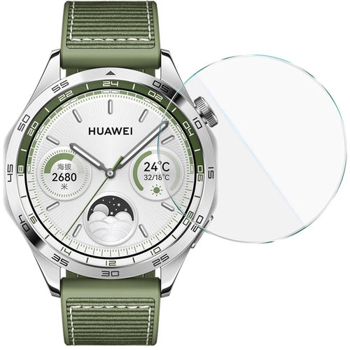 IMAK For Huawei Watch GT 4 46mm Tempered Glass Screen Protector Clear Watch Film with Alignment Kit - 1