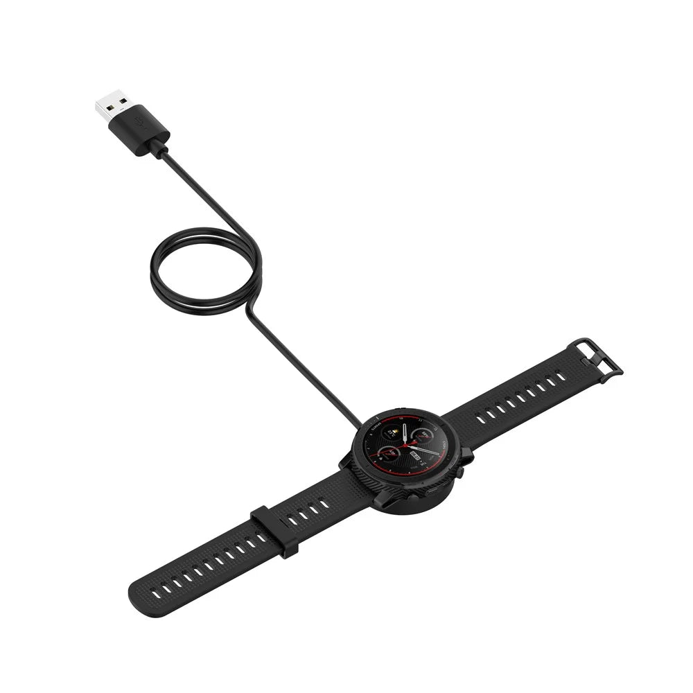 Smart Watch USB Charging Cable Dock Stand Holder for Huami Amazfit Stratos 3 (A1928) - 4