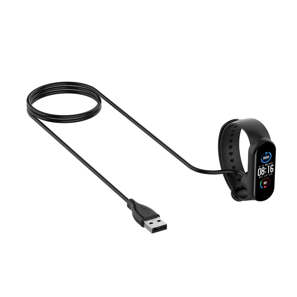 For Xiaomi Mi Band 6/5 Charger Magnetic Charging Cable Fast Chargers Cord 50cm - 2