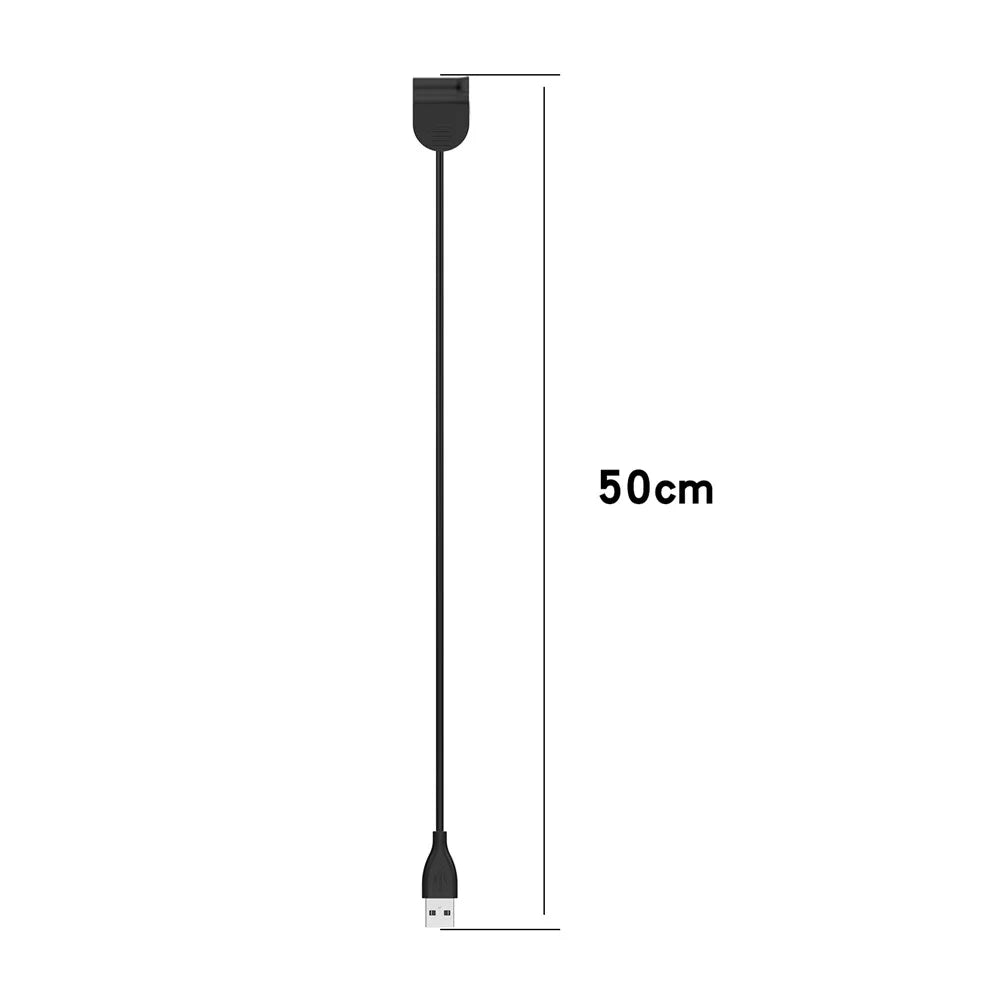 For Xiaomi Mi Band 6/5 Charger Magnetic Charging Cable Fast Chargers Cord 50cm - 5