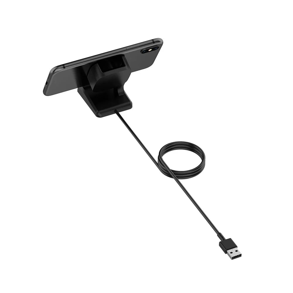 2-in-1 Charging Stand Dock Station Phone Mount Bracket for Fitbit Versa 2 - 6