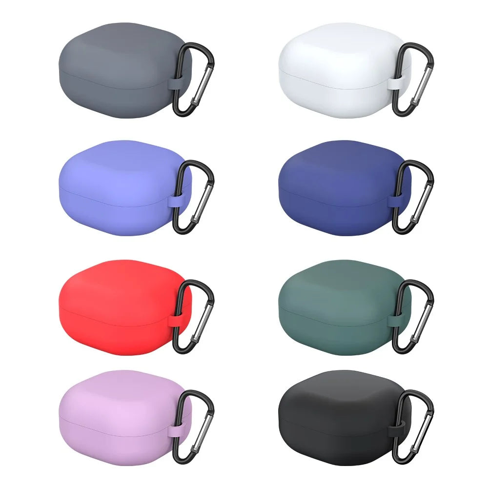 Silicone Protective Earphone Case for Samsung Galaxy Buds Live - Black - 2