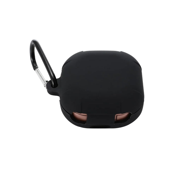 Silicone Protector Earphones Case for Samsung Buds Live / Buds 2 / Buds Pro / Buds Pro 2 - Black - 3