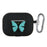 Butterfly Decor Silicone Protective Case Headsets Accessories for Apple AirPods Pro - Black - 1