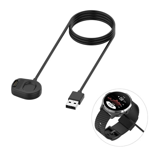 Magnetic USB Charging Cable Data Sync Cord 100cm for Suunto 7 Smart Watch - 1