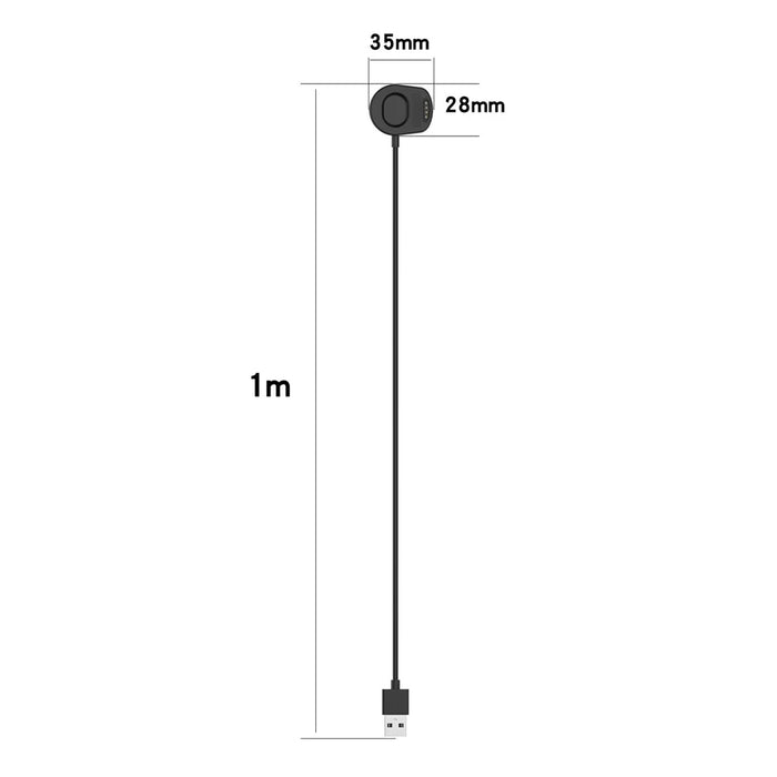 Magnetic USB Charging Cable Data Sync Cord 100cm for Suunto 7 Smart Watch - 5