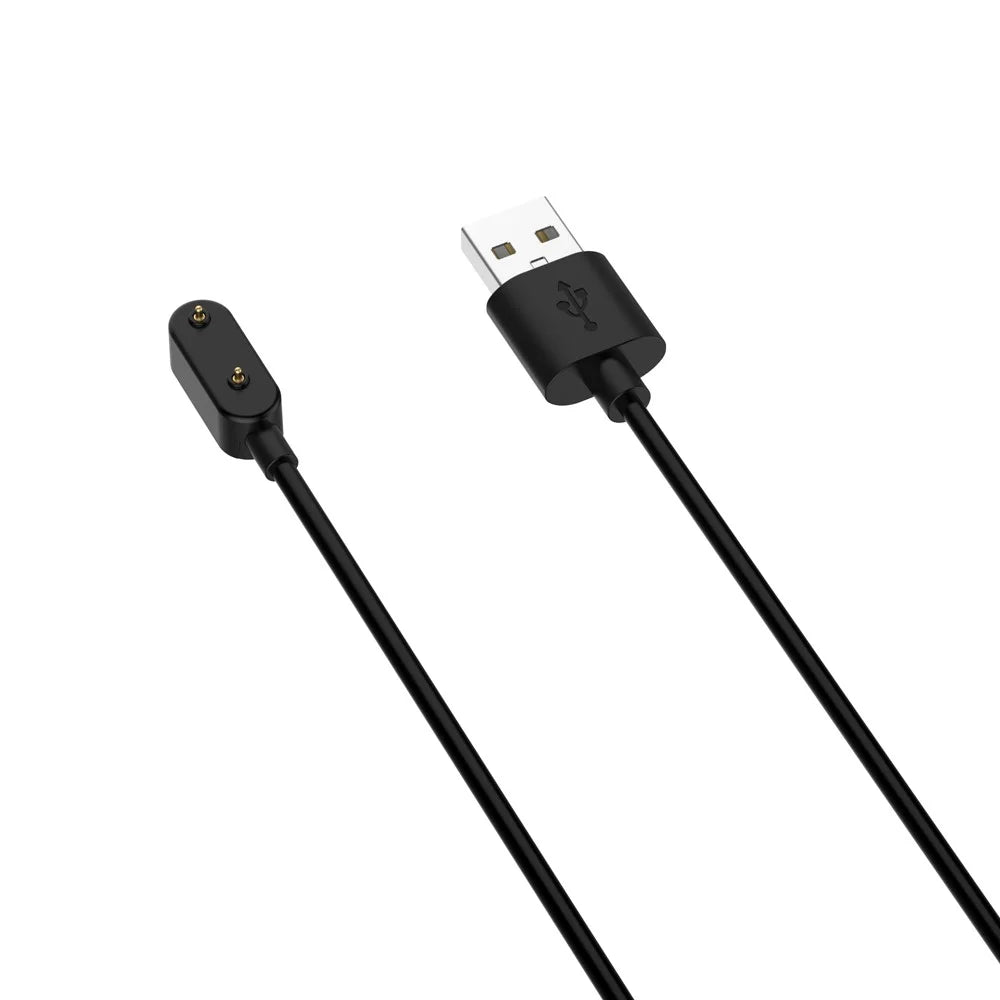 1M Magnetic USB Charging Dock Cable for Huawei Band 11 Pro / Band 11 / Watch Fit Special Edition B39 / S-TAG / Watch Fit 2 / Children's Watch 4X / Watch 4 Pro / Watch Fit / Band 7 / Honor Watch ES / Honor Band 6 - Black - 6