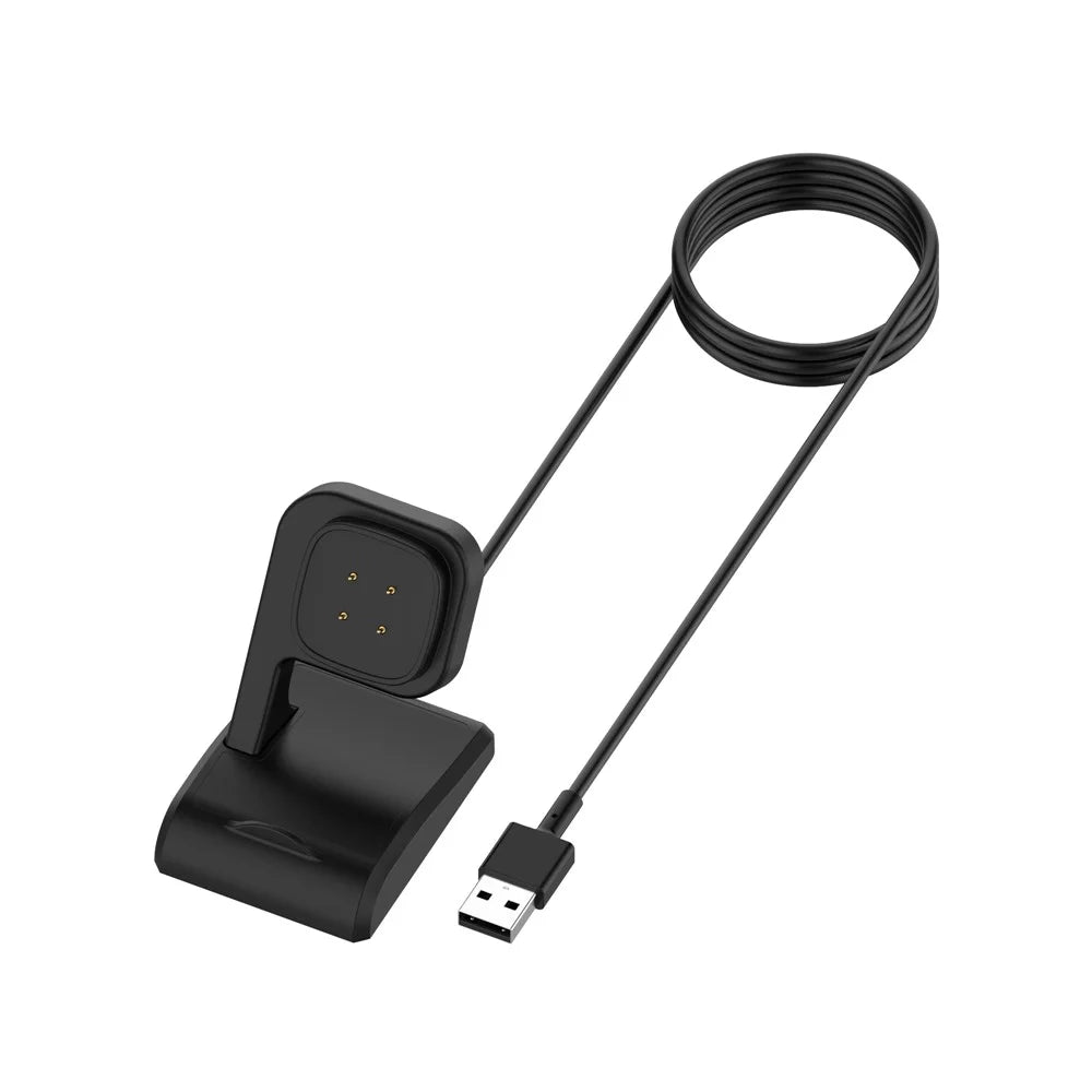 1M USB Charger Dock Cable for Fitbit Versa 4 / 3 / Sense 2 / Sense - 2