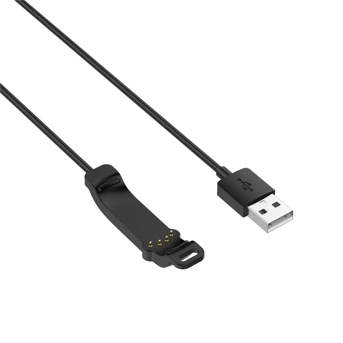 For Polar Unite 1m USB Charging Cable Smart Watch Charger - Black - 3