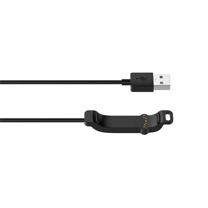 For Polar Unite 1m USB Charging Cable Smart Watch Charger - Black - 7