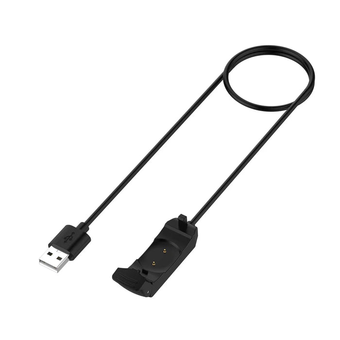 1.0M USB Charging Cable Smart Watch Charger without Magnet for Huami Amazfit Neo - Black - 1
