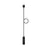 1.0M USB Charging Cable Smart Watch Charger without Magnet for Huami Amazfit Neo - Black - 5