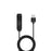 1.0M USB Charging Cable Smart Watch Charger without Magnet for Huami Amazfit Neo - Black - 6