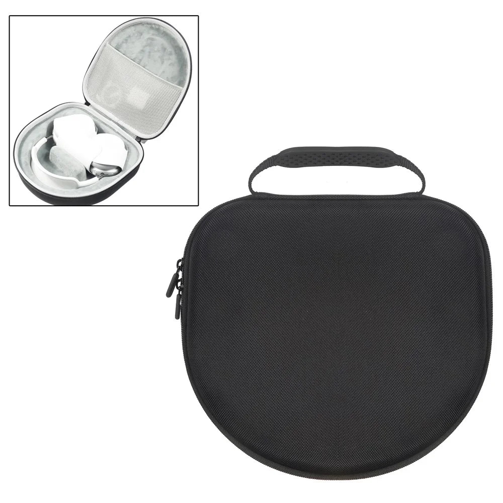Travel Earphones Protector Over Ear Headphone Case Headset Storage Bag for AirPods Max 2024 (USB-C) / Max - 1