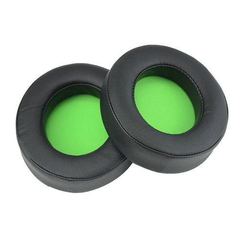 1 Pair Replacement Leather Headphone Cushions Pads for Razer Kraken 7.1 V2 / Pro V2 - Green - 1