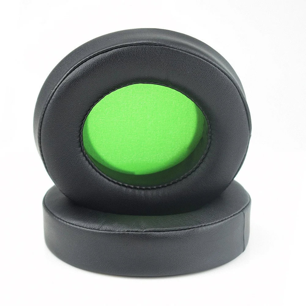 1 Pair Replacement Leather Headphone Cushions Pads for Razer Kraken 7.1 V2 / Pro V2 - Green - 2