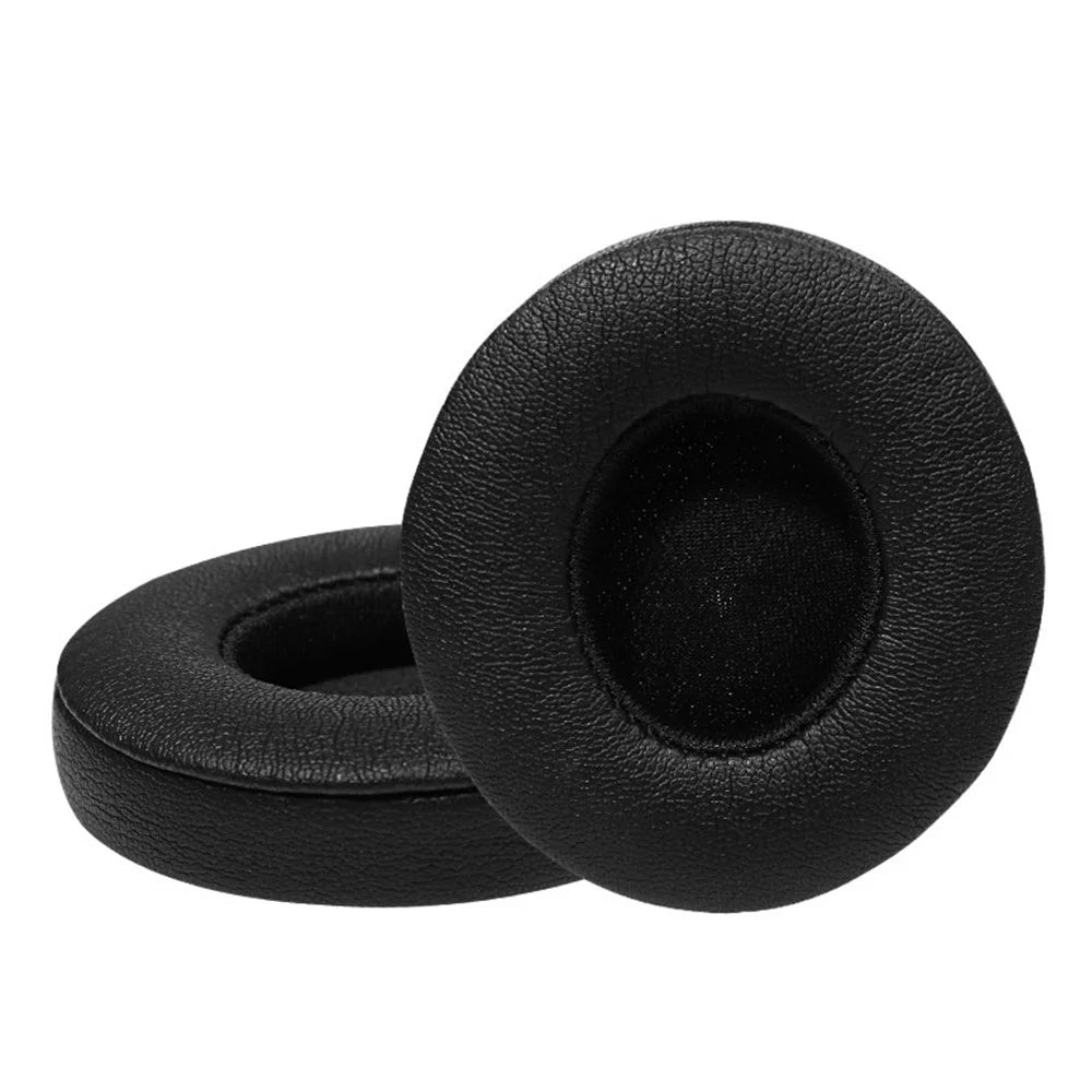 1 Pair Replacement Eapads Earmuffs Cushion for Beats Solo 2.0 3.0 Wireless Headphones - Black - 1