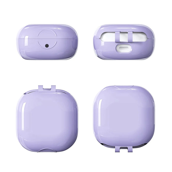 Electroplated TPU Protective Case for Samsung Galaxy Buds Live - Purple - 2