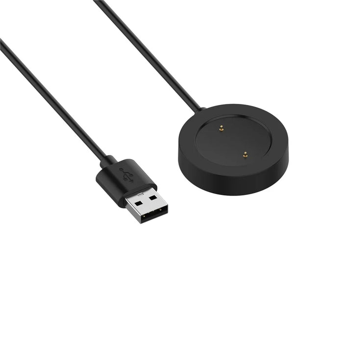 1.0M USB Charger Adapter Charging Dock Cradle Cable for Xiaomi Mi Watch Color Sport - Black - 6