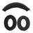 For SoundPEATS Space Headset Silicone Case Bluetooth-compatible Earphone Ears Caps with Head Beam Cover - Black - 1