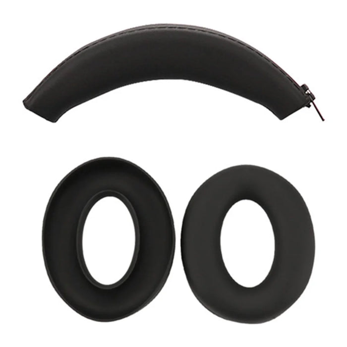 For SoundPEATS Space Headset Silicone Case Bluetooth-compatible Earphone Ears Caps with Head Beam Cover - Black - 1