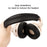 For SoundPEATS Space Headset Silicone Case Bluetooth-compatible Earphone Ears Caps with Head Beam Cover - Black - 3