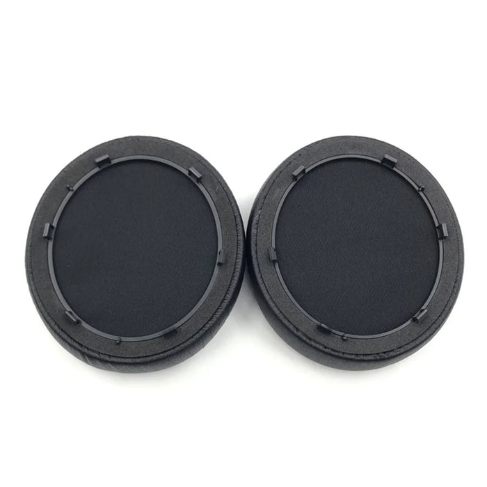 1Pair For Anker Soundcore Space Q45 Earpads Bluetooth-compatible Headset Protein Leather Ear Cushions - Black - 2