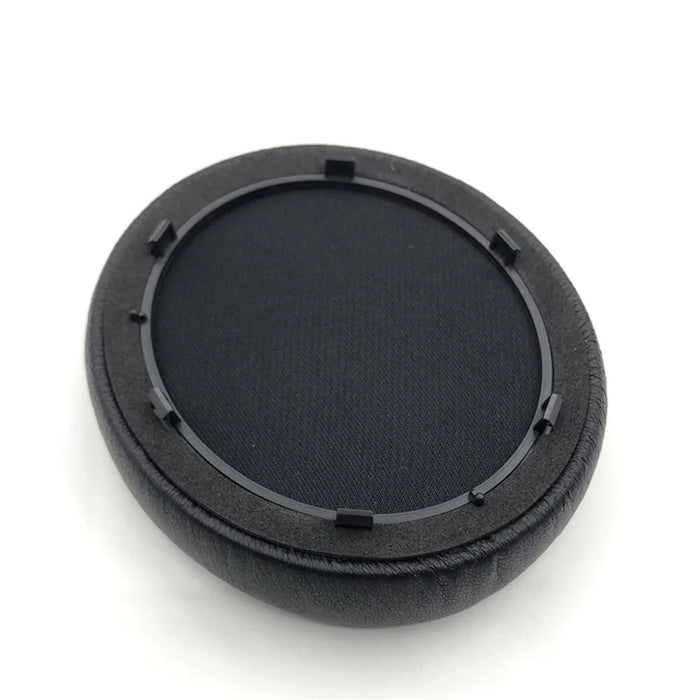 1Pair For Anker Soundcore Space Q45 Earpads Bluetooth-compatible Headset Protein Leather Ear Cushions - Black - 4
