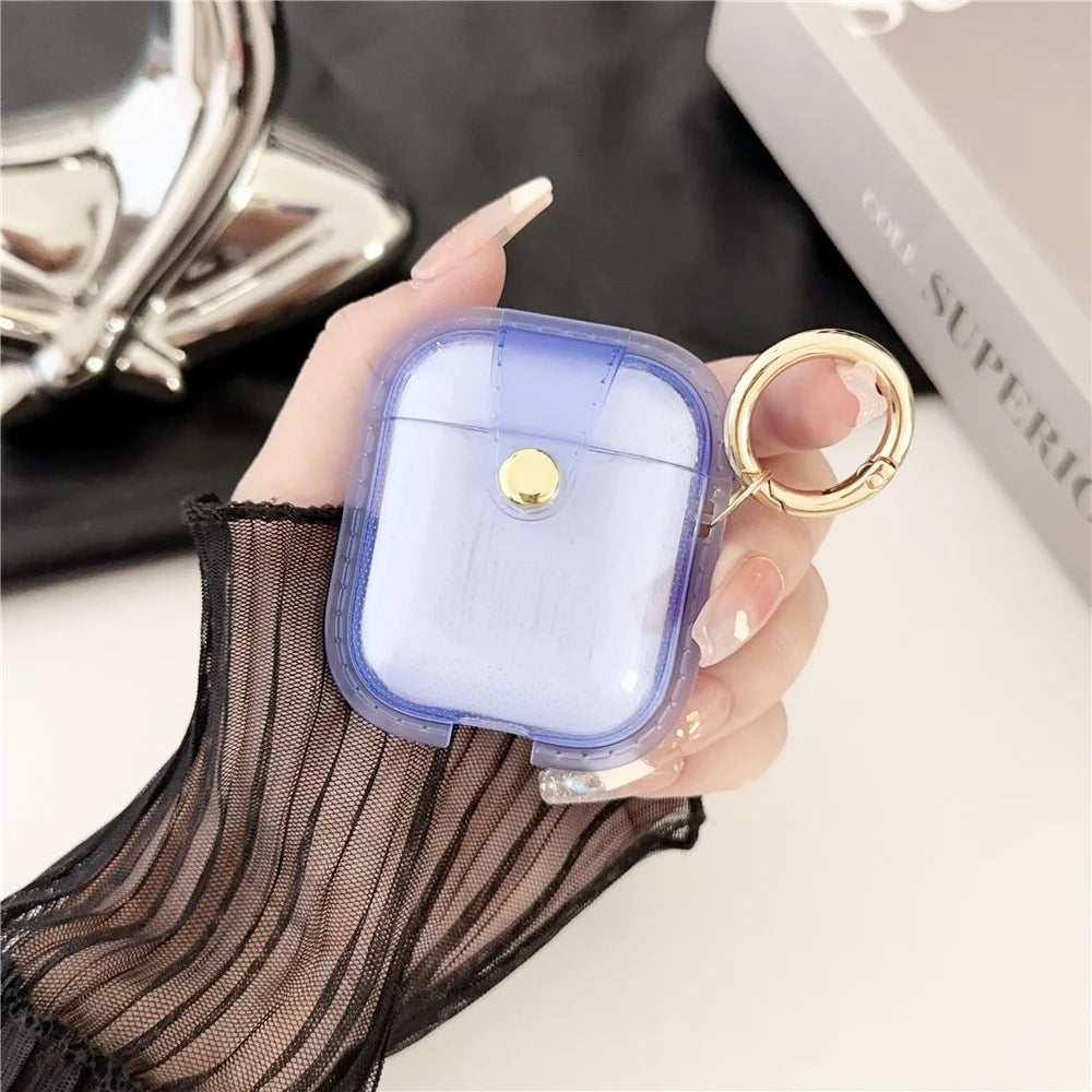 For Apple AirPods with Charging Case (2016) / (2019) / Apple AirPods with Wireless Charging Case (2019) Protective Cover - Blue - 1