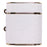For Apple AirPods with Wireless Charging Case (2019) / AirPods with Charging Case (2019) / (2016) Leather Texture PC+TPU Earphone Case - White - 1