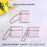 For Apple AirPods with Wireless Charging Case (2019) / AirPods with Charging Case (2019) / (2016) Leather Texture PC+TPU Earphone Case - White - 5