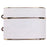 For Apple AirPods Pro Leather Texture PC+TPU Case Earphone Protective Cover - White - 1