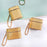For Apple AirPods Pro 2 TWS Headset Cover Leather Texture PC+TPU Earphone Case - Yellow - 2