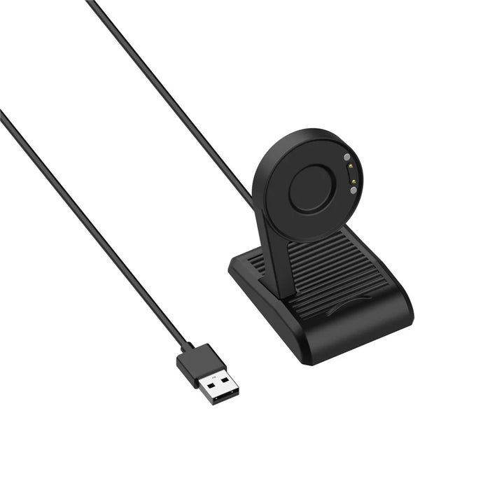 1m USB Charger Cable Holder Magnetic Charging Dock Station Adapter for Ticwatch Pro 3 / Pro 3 LTE / 3 Ultra GPS / Pro X / Pro 5 / E3 - 5