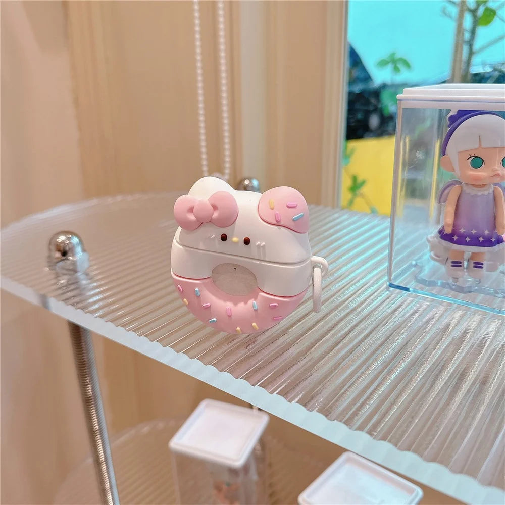 For Apple AirPods with Wireless Charging Case (2019) / AirPods with Charging Case (2019) (2016) Earphone Cover PVC Case - 3