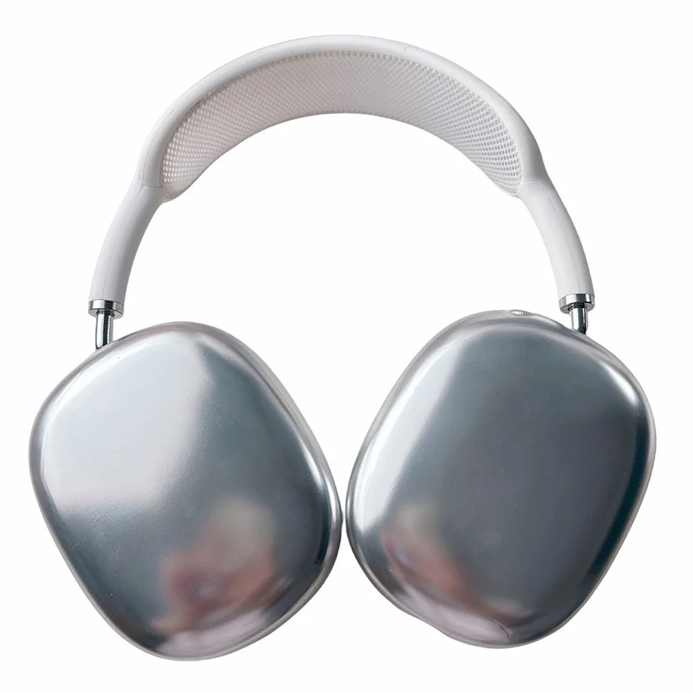 For AirPods Max with USB-C / Max 1 Pair Electroplating TPU Earmuff Shell Headphone Protective Cover - 2