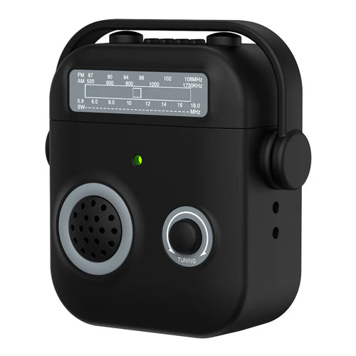 For Apple AirPods with Charging Case (2016) / (2019) / AirPods with Wireless Charging Case (2019) Earphone Case TPU+PC Cover - Black - 1