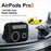 For AirPods Pro 2 Case Shockproof TPU+PC Earbud Cover Radio Style - Black - 3