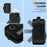For Apple AirPods Pro Case Wireless Bluetooth-compatible TPU+PC Radio Style Cover - Black - 5