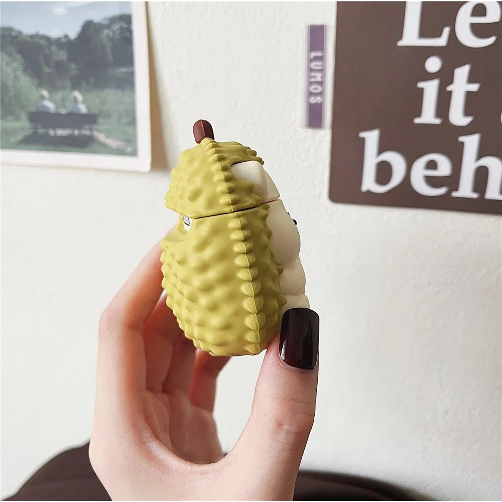 For AirPods Pro 2 / AirPods Pro Cartoon Durian Shape Silicone Case Headset Protection Cover - 2