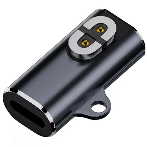 For Shokz Bone Conduction Earphone Magnetic Charger Adapter 8-Pin Female Converter (Middle Elbow) - 1