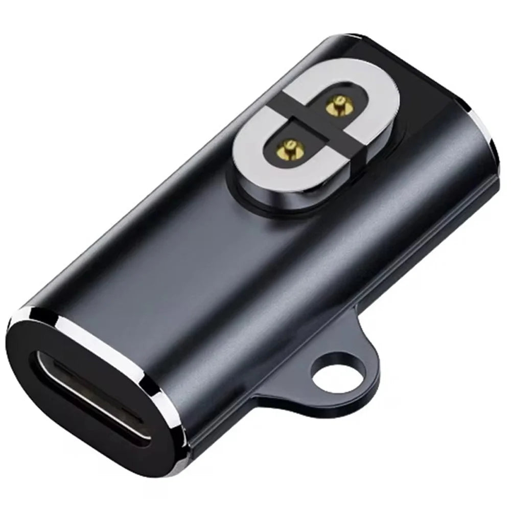 Magnetic Type-C Female Adapter Charge for Shokz Bone Conduction Earphone (Middle Elbow Design) - 1