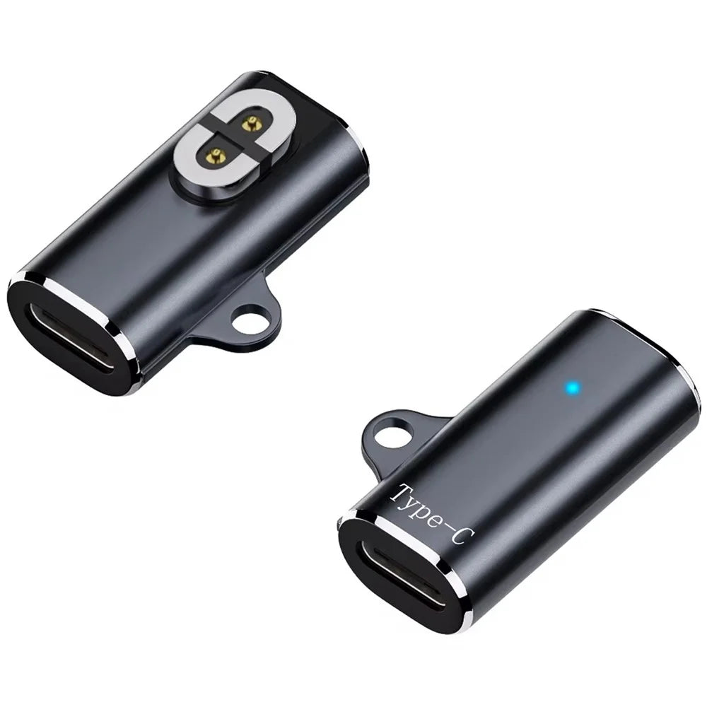 Magnetic Type-C Female Adapter Charge for Shokz Bone Conduction Earphone (Middle Elbow Design) - 2