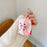 For Apple Airpods 3 Cartoon Design Bluetooth-compatible Earphone Cover Silicone Protective Case with Hanging Buckle - 3